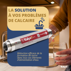 Swiss Aqua Technologies Adoucisseur d'eau Anticalcaire innovant IPS Kalyxx RedLine G3/4 femelle (IPSKXRG34)