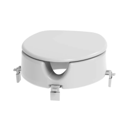 Rehausseur WC 12 cm pour PMR et personnes âgées, blanc (INVALWCSED)