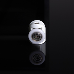 Project roulette de guidage supérieure pour porte de douche coulissante SATPROMUS, noir (NDMKOUT9C)