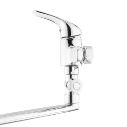 S-Line Pro mitigeur de baignoire mural à levier, 100 mm, chrome (SIKOBSLPRO27210)