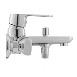 Siko Mélangeur baignoire SIKO Lucida sans kit de douche 150 mm chrome SIKOBSLU222