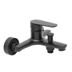 Swiss Aqua Technologies Mitigeur de salle de bain Swiss Aqua Technologies Mood sans kit de douche 150 mm noir SATBSMOOD222C