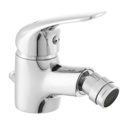 Tres Mélangeur bidet S-Line Pro avec bec chromé SIKOBSLPRO235
