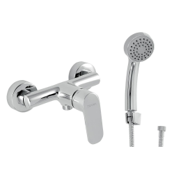 Novaservis Mitigeur de douche Novaservis Titania Cosmos avec garniture de douche 150 mm chrome 90261,0