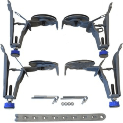 Kaldewei spécial pieds de baignoire, 5037 22,5x22,5x18 cm (583170000000)