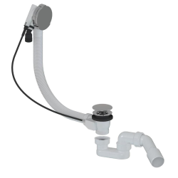  Automatisme de vidage 60 cm SAT, chrome (SATAVAPROP1)