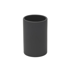  Pot pour brosse WC, noir (SATDFEEL27CE)