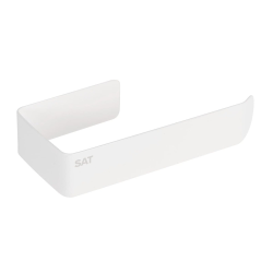 Mood Porte-papier toilette design en acier inoxydable, blanc (SATDMOOD26B)
