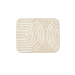 Swiss Aqua Technologies Tapis de salle de bain de 50x40 cm, lavable en machine, beige (SATDPREDWC07BE)