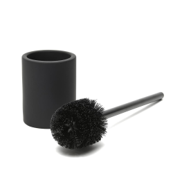 Feel Brosse WC en céramique, noir (SATDFEEL37CE)