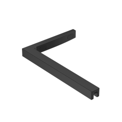 Swiss Aqua Technologies Bras de montage à gauche Walk-In, noir (SATLZAV1LC)