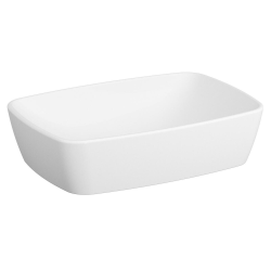 Vitra  VitrA Shift 55x38 cm lavabo à poser sans trou de robinetterie (7075-003-0016)