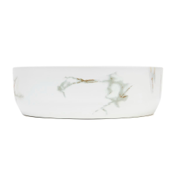 Swiss Aqua Technologies SAT Infinitio DESIGN 39x39 cm lavabo mat sans trou pour robinet (SATINF3939MR)