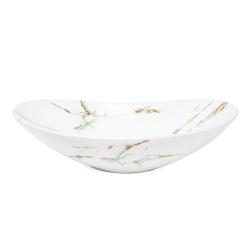 Glacera SAT Infinitio 61,5x36 cm marbre blanc mat sans trop-plein (SATINF61536MR)