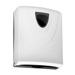 Distributeur de papier essuie-mains, blanc (121103014)