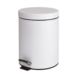 BEMETA Poubelle murale 5 l inox, blanc  (104315014)