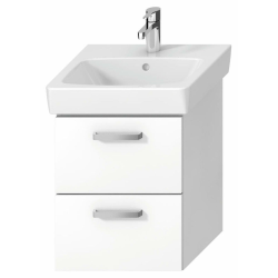 Jika (Groupe Roca) Meuble de salle de bain sous lavabo Jika Lyra Plus Viva 44x40,1x55 cm blanc H40J3824023001