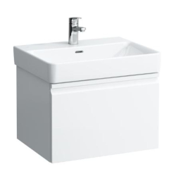 Laufen Pro S 57x45x39 cm meuble de salle de bain suspendu sous lavabo, blanc brillant (H4833710964751)