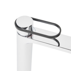 Levier Swiss Aqua Technologies Fusion chrome/noir SATFUPMKPC