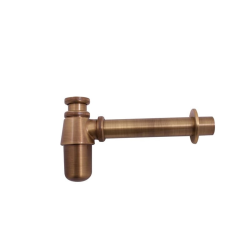 RAV Slezák Siphon pour lavabo 5/4 RAV en laiton ancien laiton (MD0545SM)