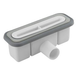 Siphon de receveur de douche Polysan DN 40, blanc (26327)