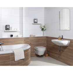 Optima Latia Brosse WC, bambou (LAT37)