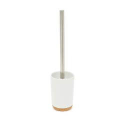 Swiss Aqua Technologies Ella Brosse WC , bois/blanc (SATDELLA37BI)