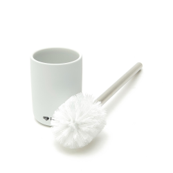 Swiss Aqua Technologies Infinitio Brosse WC, Blanc (SATDINFI37BI)