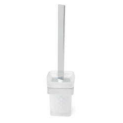 Swiss Aqua Technologies  Simply S Brosse WC, chrome/verre dépoli (SATDSIMS37)