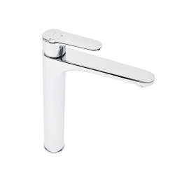 VitrA Root Round BluEco mitigeur lavabo haut sans bec chrome A42707BE