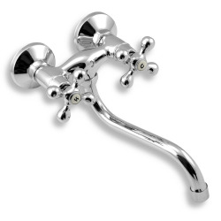 Mélangeur lavabo Novaservis Titania Retro II avec bras pivotant 100 mm chrome 99174/T.0