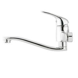 S-Line Pro 100 mitigeur de lavabo mural 100 mm, chrome (SIKOBSLPRO26110)