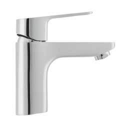 Optima Cube Way mitigeur de lavabo sur pied, sans vidage, chrome brillant (CU271)