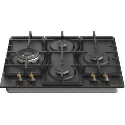 Classico plaque de cuisson au gaz, 4 foyers,  noir (GW6D42CLB)