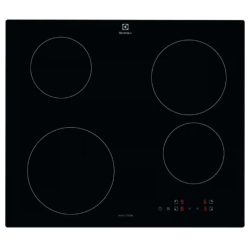 Electrolux Basic Plaque de cuisson à induction 60 cm, 4 foyers, noir (LIB60420CK)