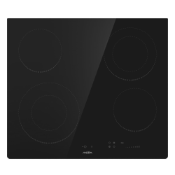 Mora plaque de cuisson vitrocéramique noire (VDSS654FF)