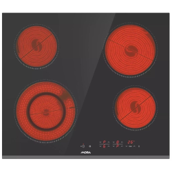 Mora plaque de cuisson vitrocéramique noire (VDST652FF)