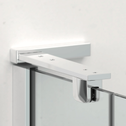 TGD Douche 100x80cm battante avec profilé chrome brillant (SATTGDN10080)