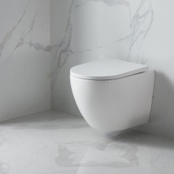 Pack WC bâti ECO 2L Swiss Aqua Technologies + cuvette suspendu Swiss Aqua Technologies + plaque chrome (STEST67WR05-FR)