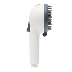 Douchette pour chien 4 fonctions, plastique, blanc (SATBSRS24)