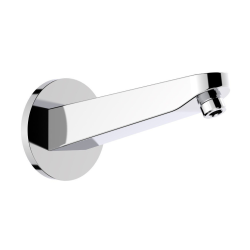 Bras de douche mural 20,2 cm pour douche de tête, raccord universel, chrome (SATBSRKM)