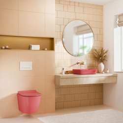 PixL 49,5 x 37 x 13,5 cm vasque à poser Infinitio, sans trop-plein, gris (CEPX4937GRM)