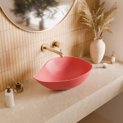 PixL 50,5 x 38 x 18 cm vasque à poser Infinitio, sans trop-plein, gris (CEPX5038GRM)