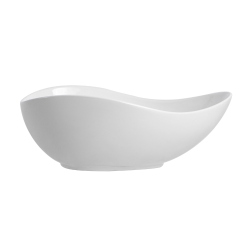 PixL 50,5 x 38 x 18 cm vasque à poser Infinitio, sans trop-plein, blanc (CEPX5038)