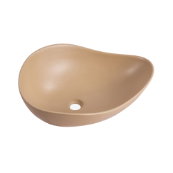 PixL 50,5 x 38 x 18 cm vasque à poser Infinitio, sans trop-plein, gris (CEPX5038GRM)