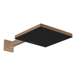 Bras de douche 39 cm, bronze brossé (24337140)