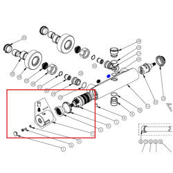 Aurum cartouche thermostatique pour SATSSTKEMC, cuivre brossé (NDSSTKETERMSETC)