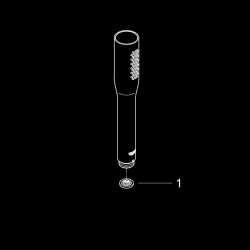  Precision SmartControl Set de douche encastrée avec façade thermostatique + Douche de tête 2 jets + Douchette (G34874000)
