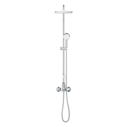  Tempesta Cosmopolitan System 250 Cube colonne bain/douche avec mitigeur mural monocommande, chrome (G26693000)