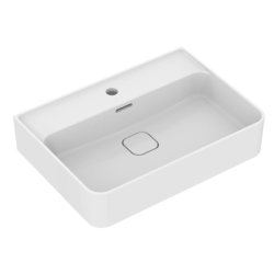 Strada II Lavabo 600x430 mm 1 trou + Grohe mitigeur monocommande, 1/2" pour lavabo taille S, chrome (T300001G23330000)